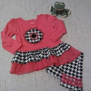 Kidgets Girl Top  & Legging Set